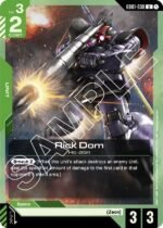GUNDAM CARD GAME - GD01-030 Rick Dom U