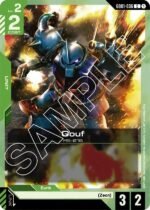 GUNDAM CARD GAME - GD01-036 Gouf C