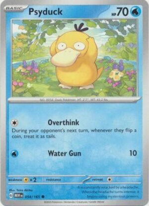 Pokemon TCG - Scarlet & Violet 151 - 054/165 Common - Psyduck