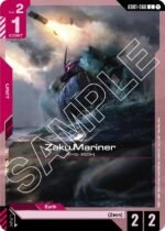 GUNDAM CARD GAME - GD01-060 Zaku Mariner C