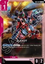 GUNDAM CARD GAME - GD01-061 ZuOOT C
