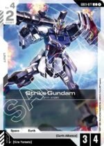 GUNDAM CARD GAME - GD01-077 Strike Gundam C