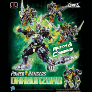 FLAME TOYS - GO! KARA KURI Combine - Dragonzord (Power Rangers)