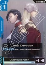 GUNDAM CARD GAME - GD01-101 Deep Devotion R