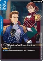 GUNDAM CARD GAME - GD01-104 Signs of a Revolution C