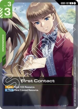 GUNDAM CARD GAME - GD01-107 First Contact U