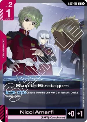 GUNDAM CARD GAME - GD01-116 Stealth Stratagem C