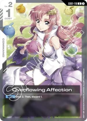 GUNDAM CARD GAME - GD01-118 Overflowing Affection U