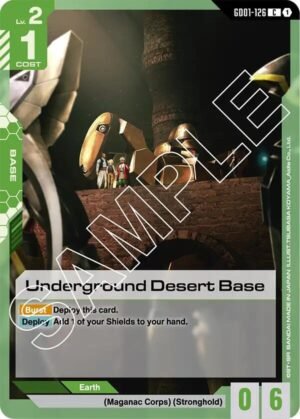 GUNDAM CARD GAME - GD01-126 Underground Desert Base C