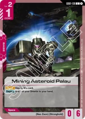 GUNDAM CARD GAME - GD01-128 Mining Asteroid Palau C