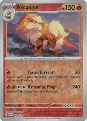 Pokemon TCG - Scarlet & Violet 151 - 059/165 Uncommon Reverse Holo - Arcanine