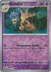 Pokemon TCG - Scarlet & Violet 151 - 064/165 Uncommon Holo Rare - Kadabra