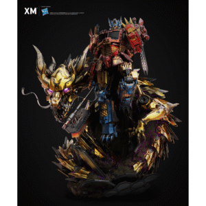 XM STUDIOS - Mythical Beasts Series - Optimus Prime - Azure Dragon Gold Version (Transformers)