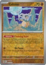 Pokemon TCG - Scarlet & Violet 151 - 104/165 Common Reverse Holo - Cubone