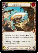 FLESH AND BLOOD TCG - SEA019 R Cogwerx Zeppelin (Yellow)