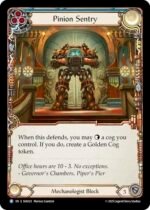 FLESH AND BLOOD TCG - SEA023 R Pinion Sentry