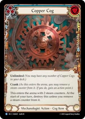 FLESH AND BLOOD TCG - SEA021 R Copper Cog