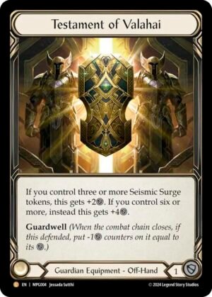 FLESH AND BLOOD TCG - MPG004 L Testament of Valahai