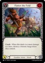 FLESH AND BLOOD TCG - MPG076 C Flatten the Field (Red)