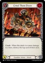 FLESH AND BLOOD TCG - MPG080 C Grind Them Down (Yellow)