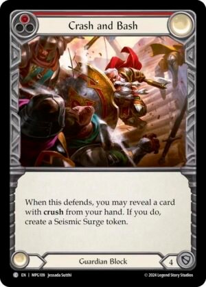 FLESH AND BLOOD TCG - MPG109 C Crash and Bash (Red)
