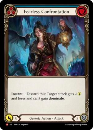 FLESH AND BLOOD TCG - MPG128 M Fearless Confrontation