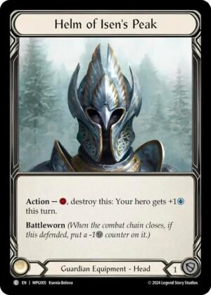 FLESH AND BLOOD TCG - MPG005 C Helm of Isen's Peak