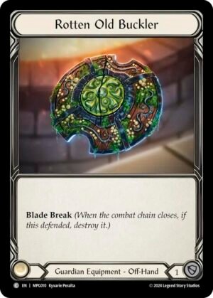 FLESH AND BLOOD TCG - MPG010 C Rotten Old Buckler