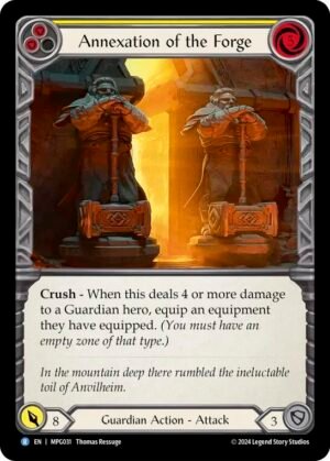 FLESH AND BLOOD TCG - MPG031 R Annexation of the Forge
