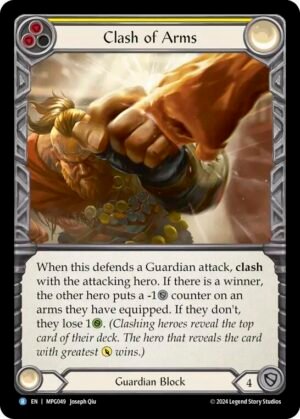 FLESH AND BLOOD TCG - MPG049 R Clash of Arms