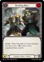 FLESH AND BLOOD TCG - MPG052 C Buckling Blow (Red)