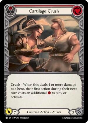 FLESH AND BLOOD TCG - MPG055 C Cartilage Crush (Red)