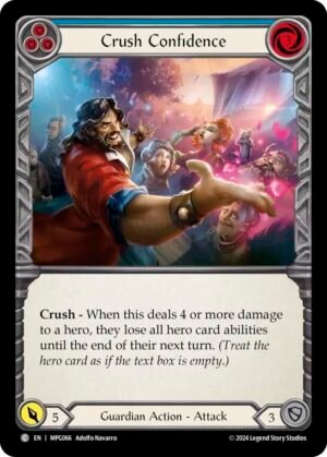 FLESH AND BLOOD TCG - MPG066 C Crush Confidence (Blue)