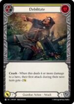FLESH AND BLOOD TCG - MPG071 C Debilitate (Yellow)