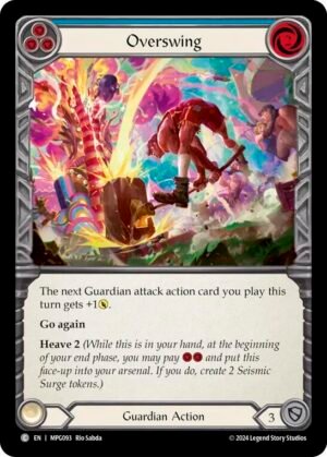 FLESH AND BLOOD TCG - MPG093 C Overswing (Blue)
