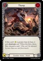FLESH AND BLOOD TCG - MPG086 C Thump (Yellow)