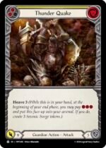 FLESH AND BLOOD TCG - MPG089 C Thunder Quake (Yellow)