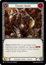 FLESH AND BLOOD TCG - MPG090 C Thunder Quake (Blue)