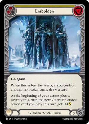 FLESH AND BLOOD TCG - MPG098 C Embolden (Yellow)