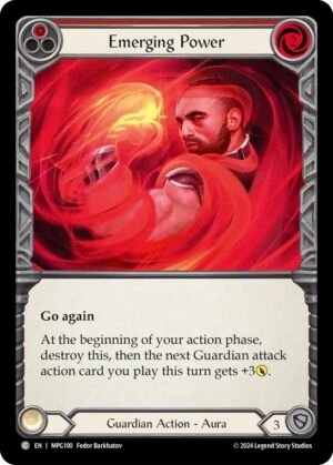 FLESH AND BLOOD TCG - MPG100 C Emerging Power (Red)