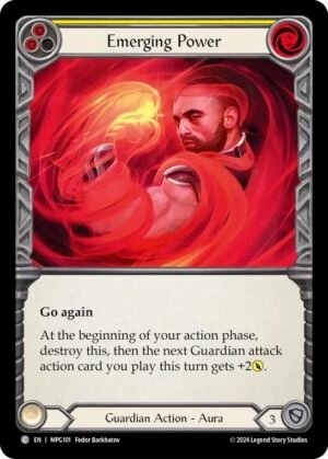 FLESH AND BLOOD TCG - MPG101 C Emerging Power (Yellow)