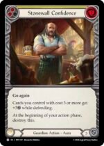 FLESH AND BLOOD TCG - MPG107 C Stonewall Confidence (Yellow)