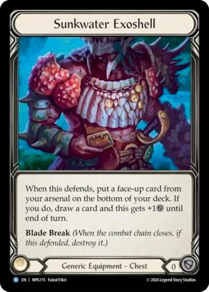 FLESH AND BLOOD TCG - MPG115 R Sunkwater Exoshell