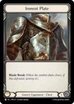 FLESH AND BLOOD TCG - MPG123 C Ironrot Plate