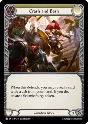 FLESH AND BLOOD TCG - MPG110 CRF Crash and Bash (Yellow)