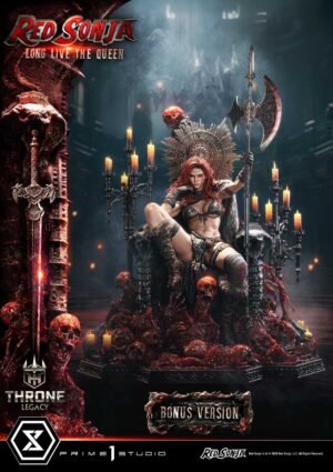PRIME 1 STUDIO - Throne Legacy - Red Sonja: Long Live The Queen 1/3 Scale [Bonus Edition] (Red Sonja)