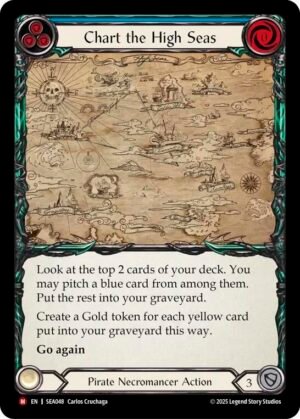 FLESH AND BLOOD TCG - SEA048 M Chart the High Seas