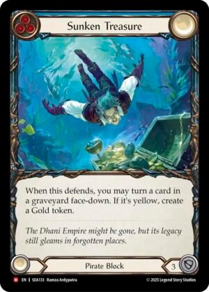 FLESH AND BLOOD TCG - SEA133 M Sunken Treasure