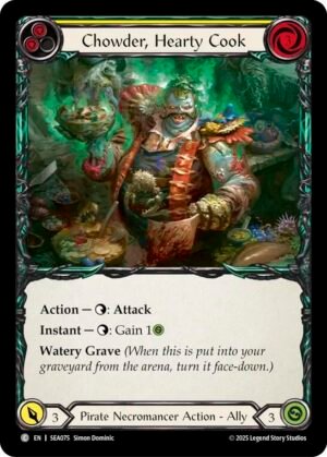 FLESH AND BLOOD TCG - SEA075 C Chowder, Hearty Cook