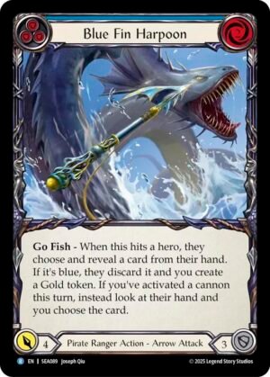 FLESH AND BLOOD TCG - SEA089 RRF Blue Fin Harpoon